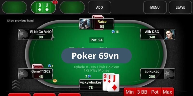 Giới thiệu game bài Poker 69vn